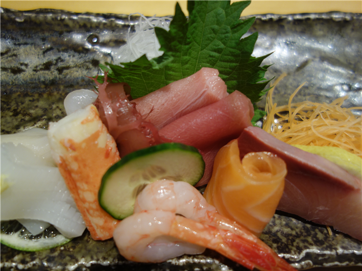 sashimi selection